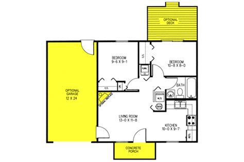 2 Bedroom, 1 Bath, 944 Sq. . 84 lumber ranch house plans